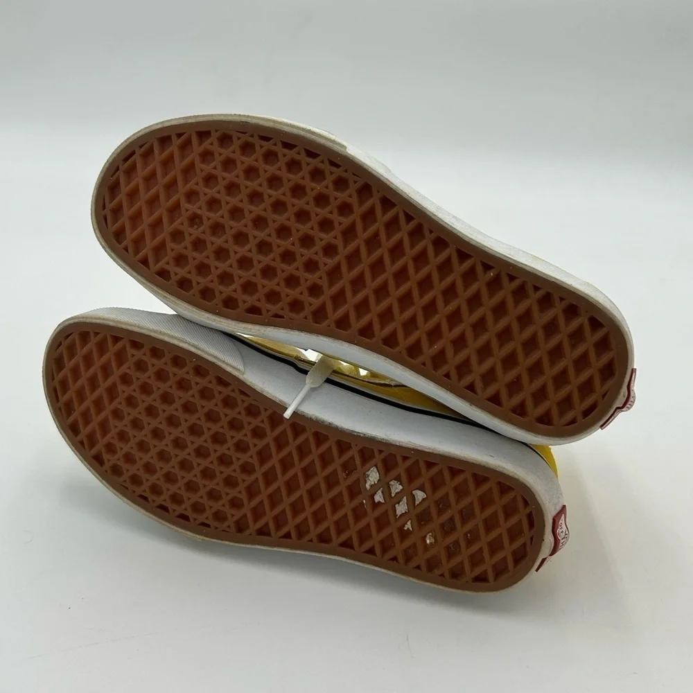 Vans SK8 HI Golden Yellow High Top Skateboard Shoes - Picture 5 of 6